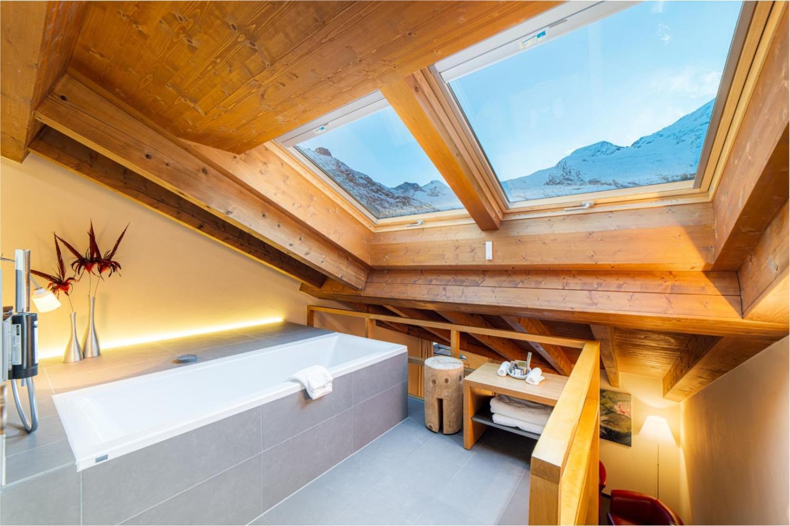 Hotel Allalin Saas-Fee Luaran gambar