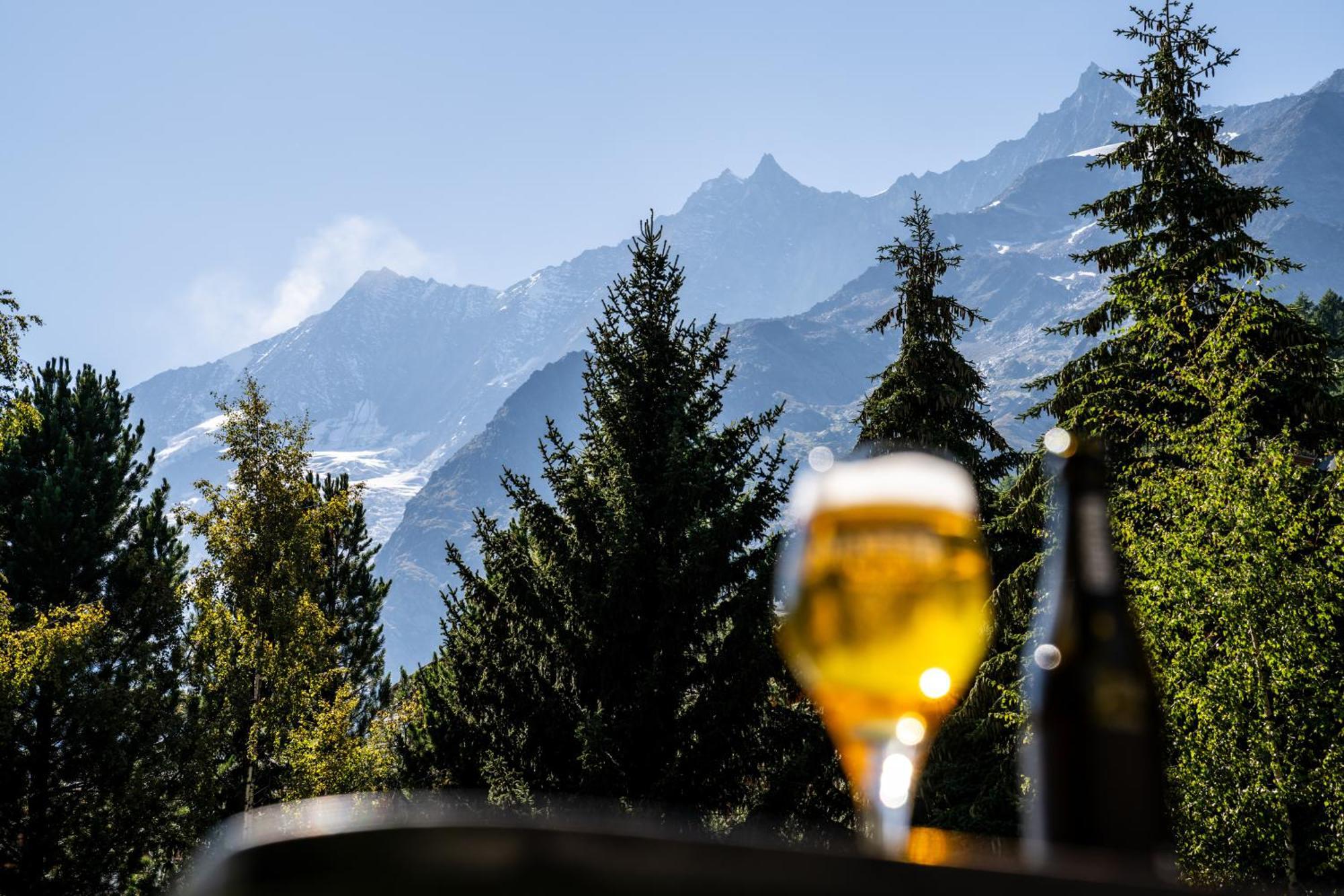 Hotel Allalin Saas-Fee Luaran gambar