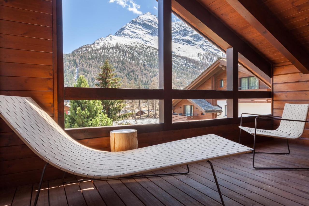 Hotel Allalin Saas-Fee Luaran gambar